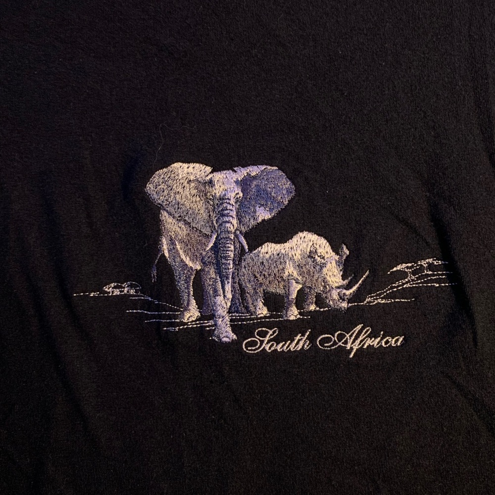 Embroidered South Africa shirt